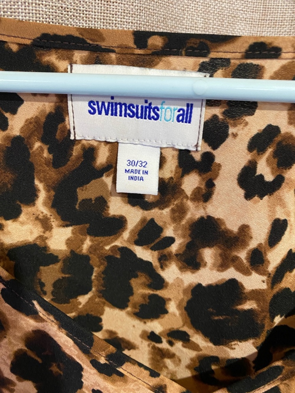 Leopard Print Swim Suit Cover Up - Picture 2 of 3